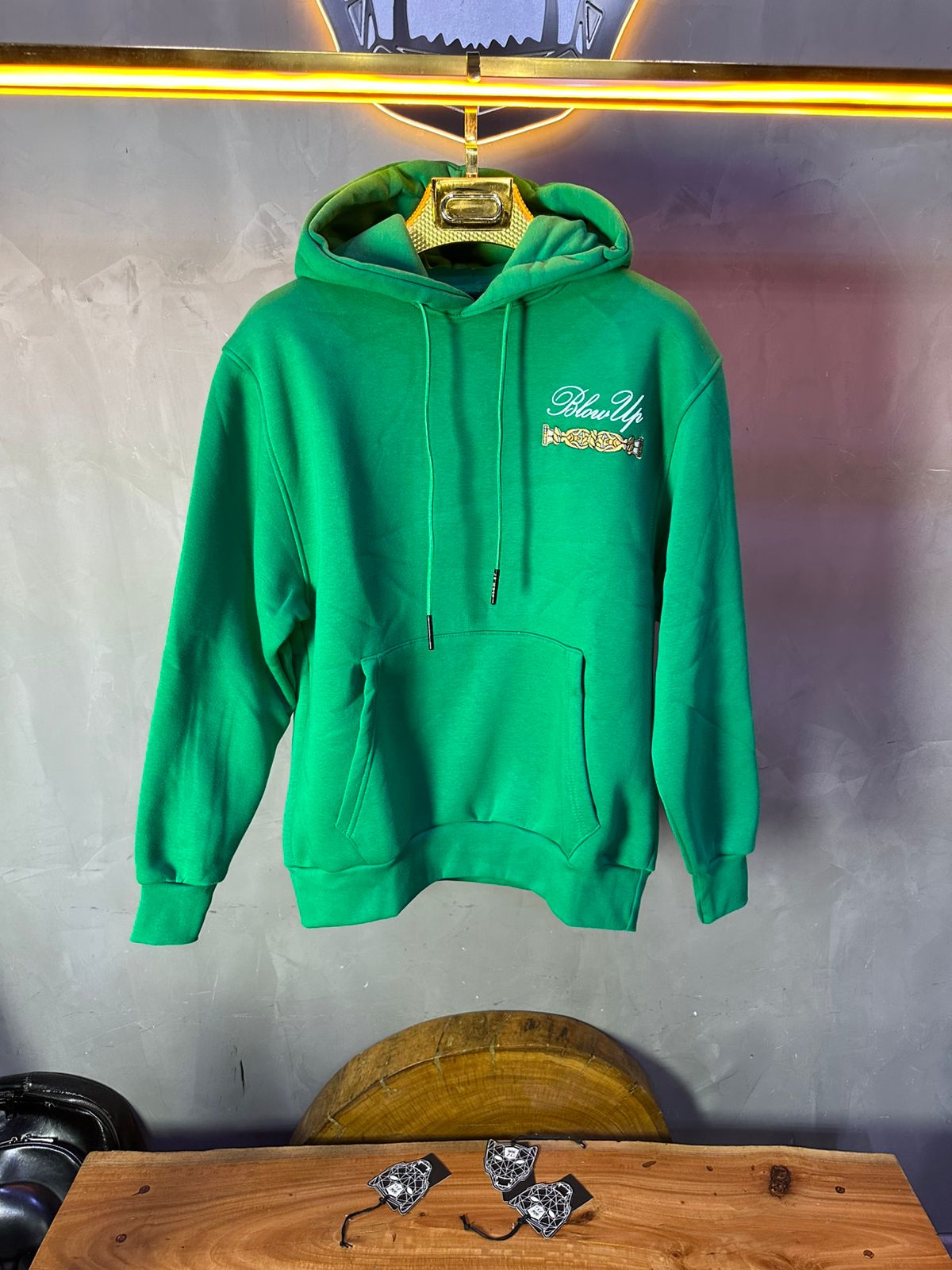 CAPUCH OVERSIZE GREEN E01