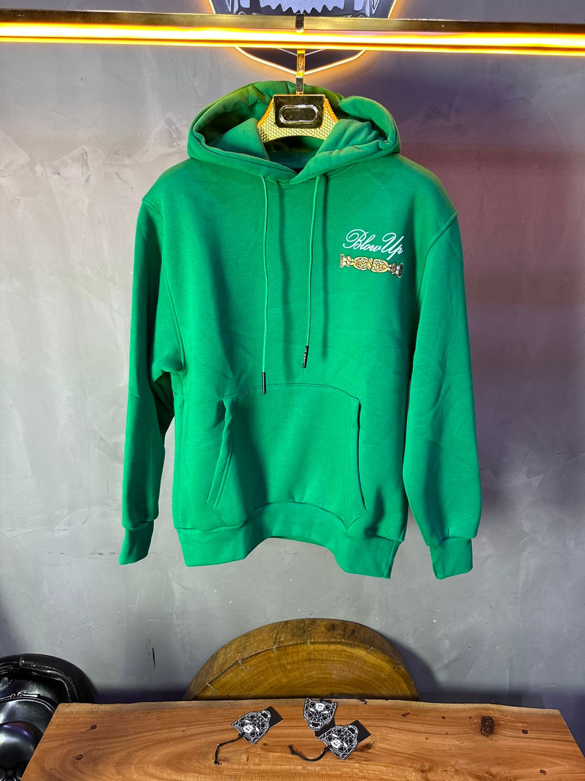 CAPUCH OVERSIZE GREEN E01