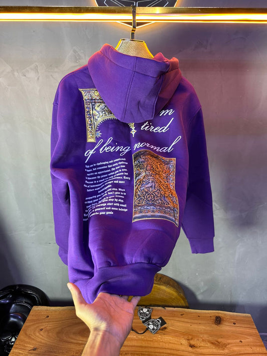 CAPUCH OVERSIZE VIOLET E01