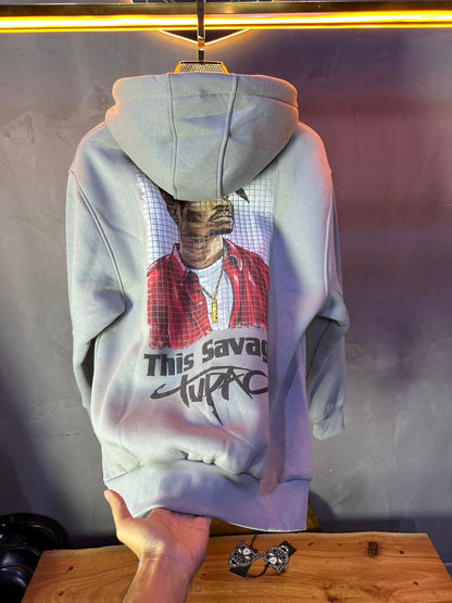 CAPUCH OVERSIZE GREY E62