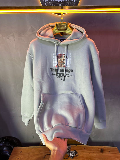 CAPUCH OVERSIZE GREY E62