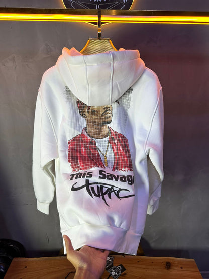 CAPUCH OVERSIZE WHITE E62