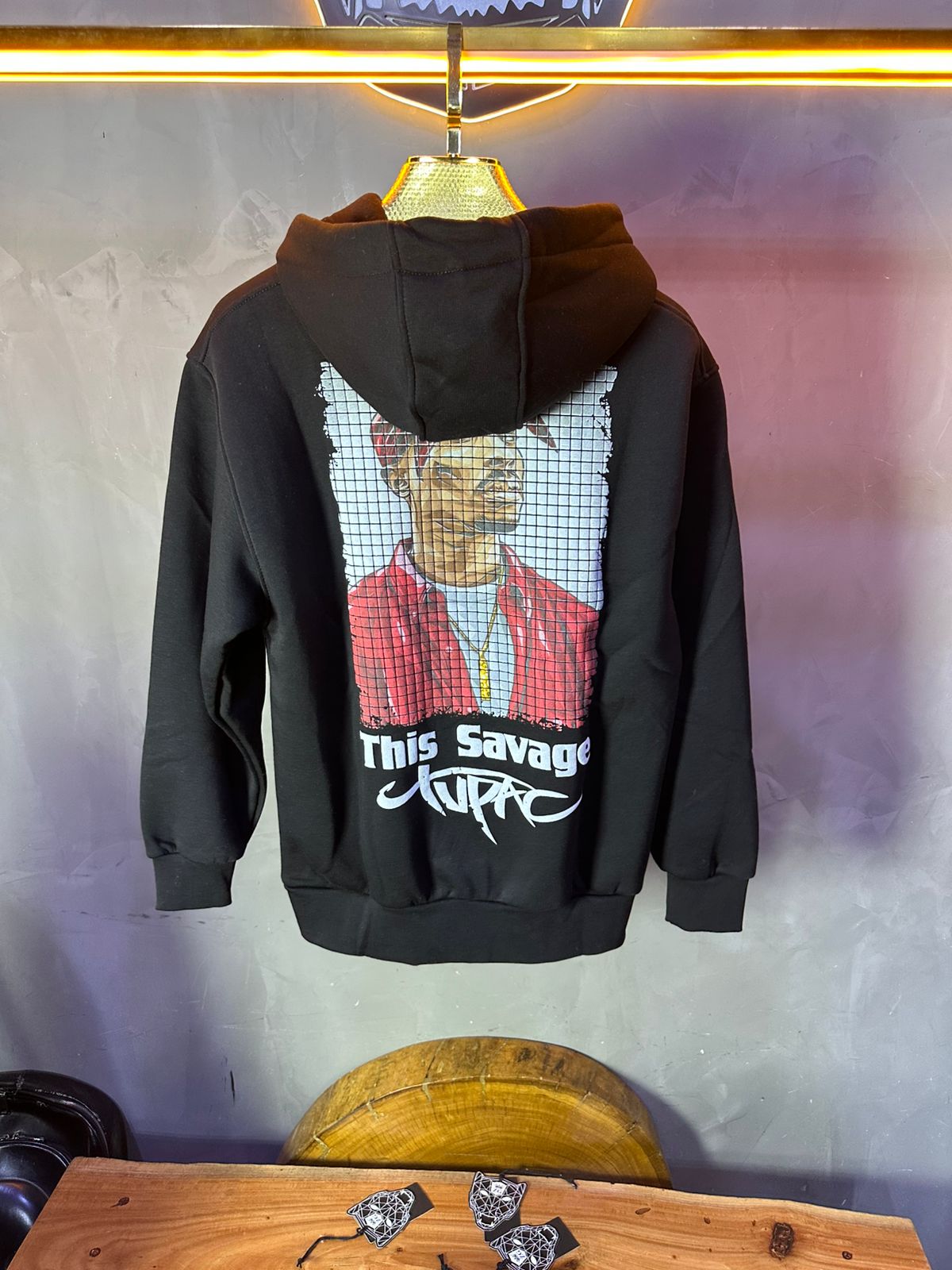 CAPUCH OVERSIZE BLACK E62