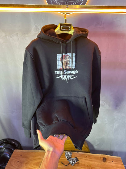 CAPUCH OVERSIZE BLACK E62