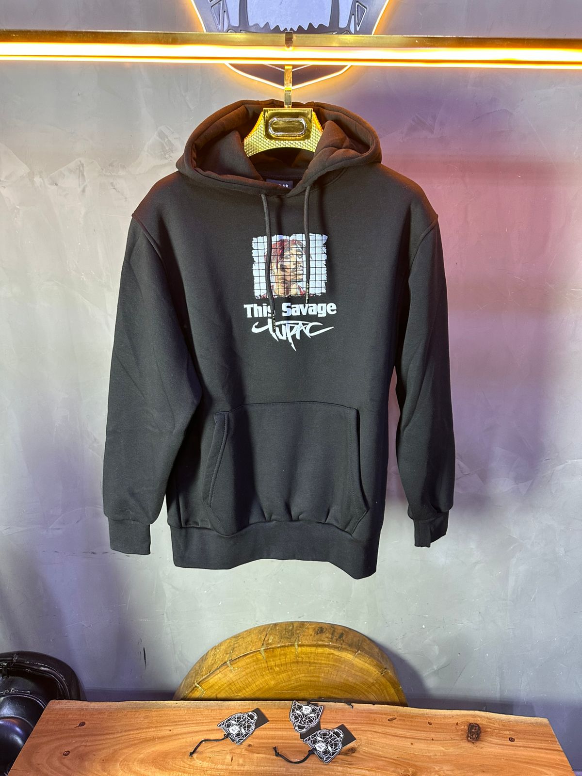 CAPUCH OVERSIZE BLACK E62