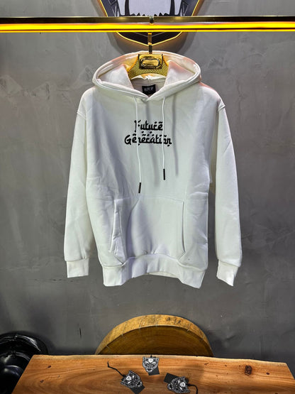 CAPUCH OVERSIZE WHITE H39