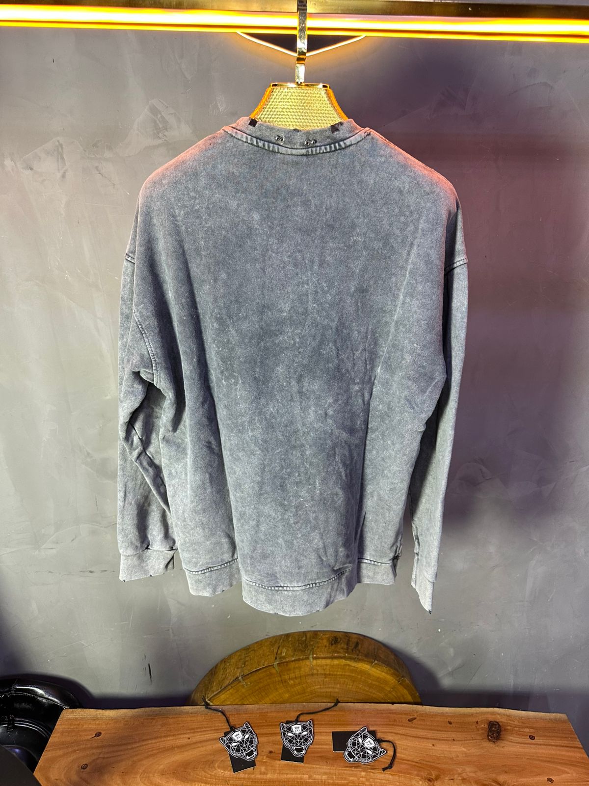 SWEAT MECANIC GREY MCH33