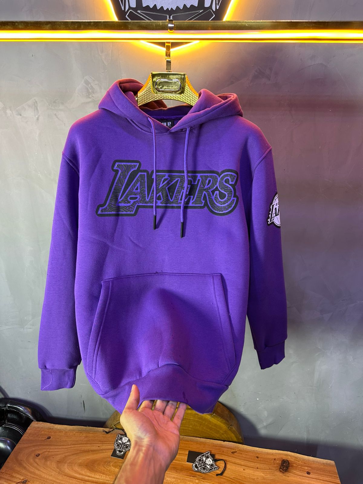 HOODIE BLOW UP BLUE H05