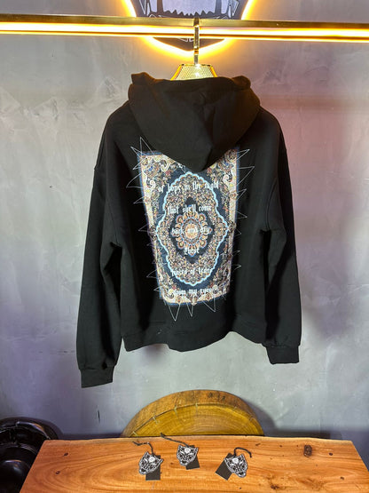 HOODIE OVERSIZE BLACK 5018