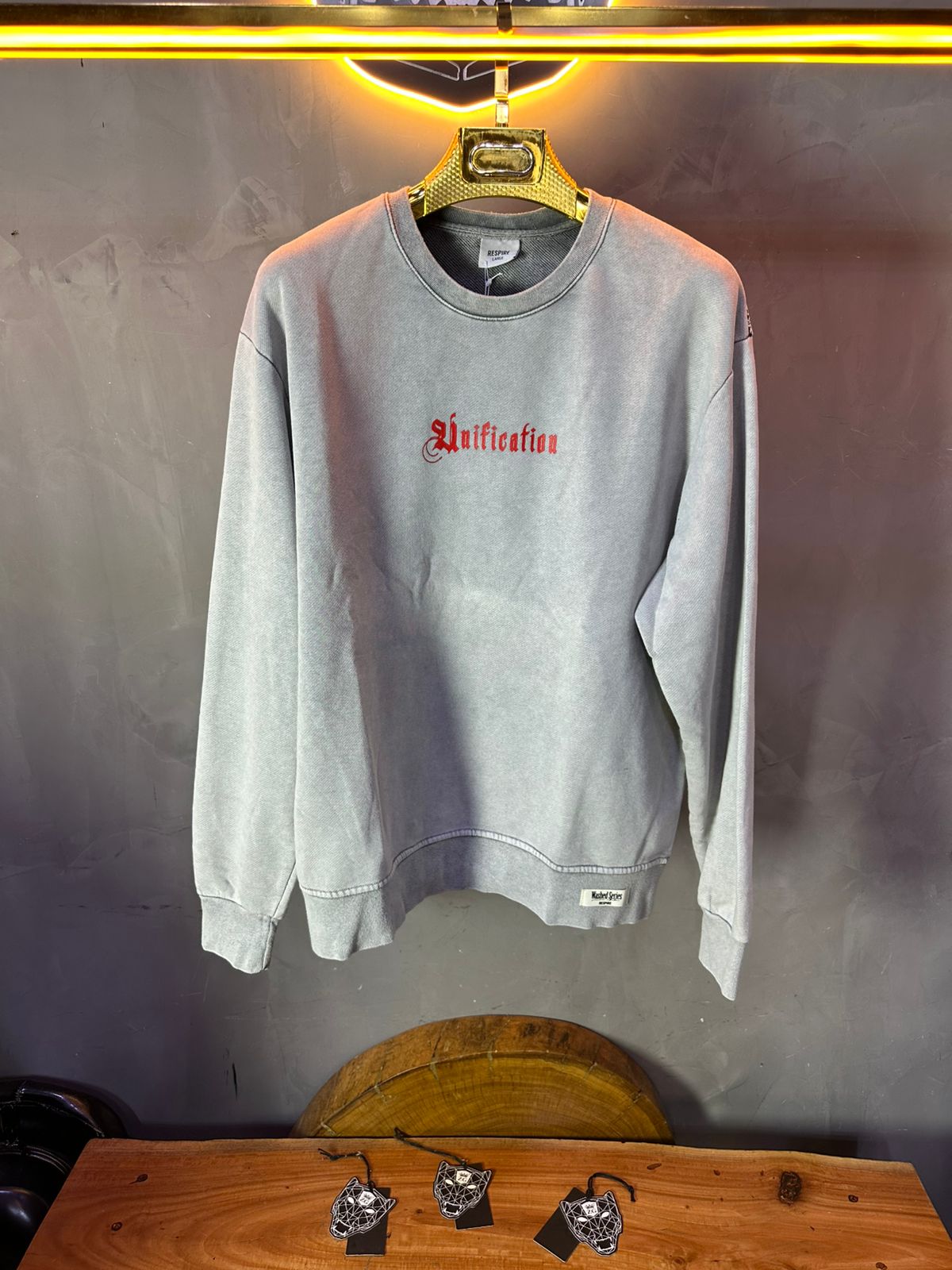 SWEAT RESIRE GREY 5051