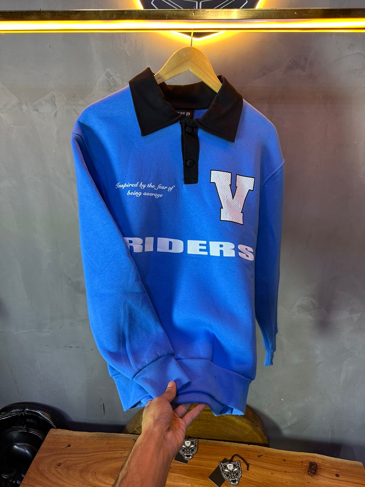 SWEAT BLOW UP BLUE H53