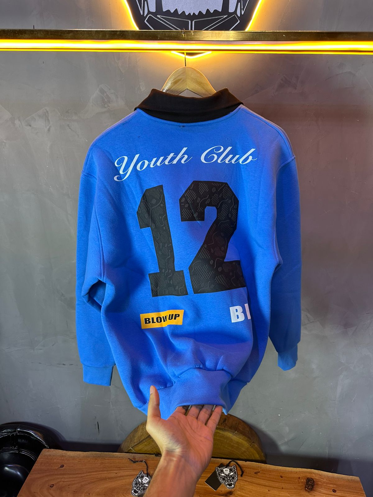 SWEAT BLOW UP BLUE H53