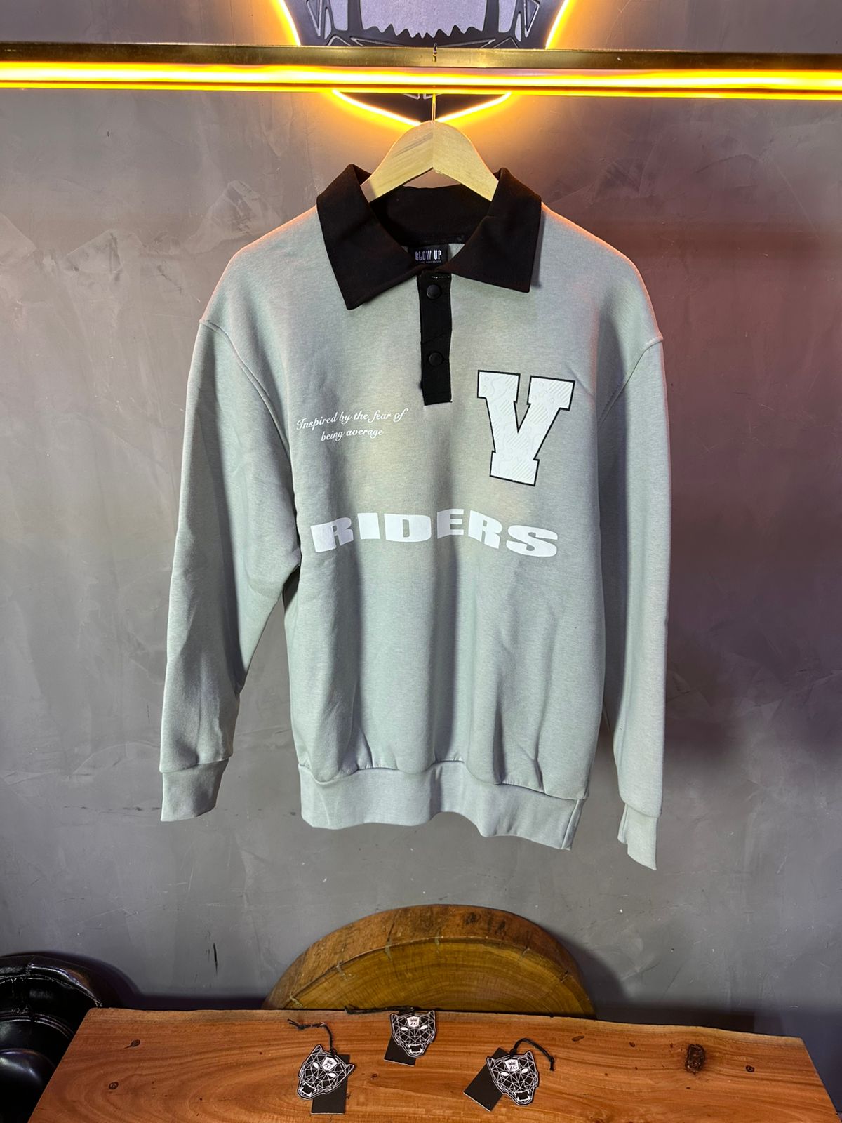 SWEAT BLOW UP GREY H53