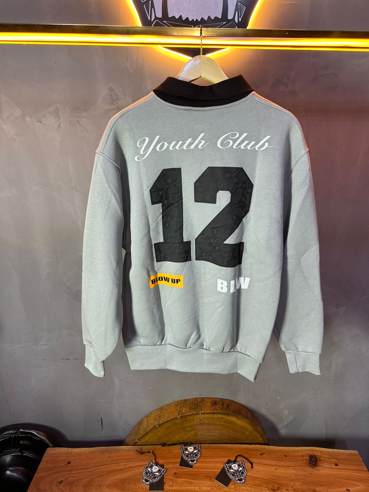 SWEAT BLOW UP GREY H53