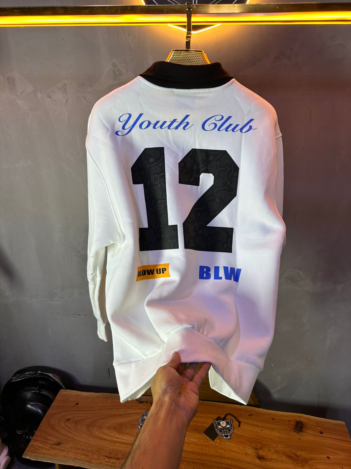 SWEAT BLOW UP WHITE H53