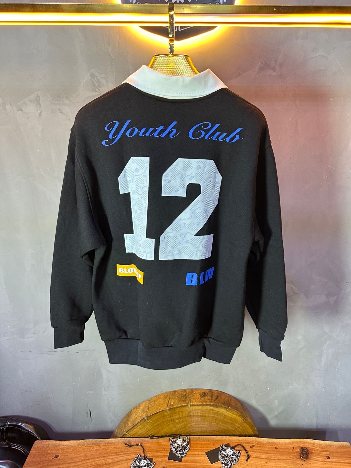 SWEAT BLOW UP BLACK H53