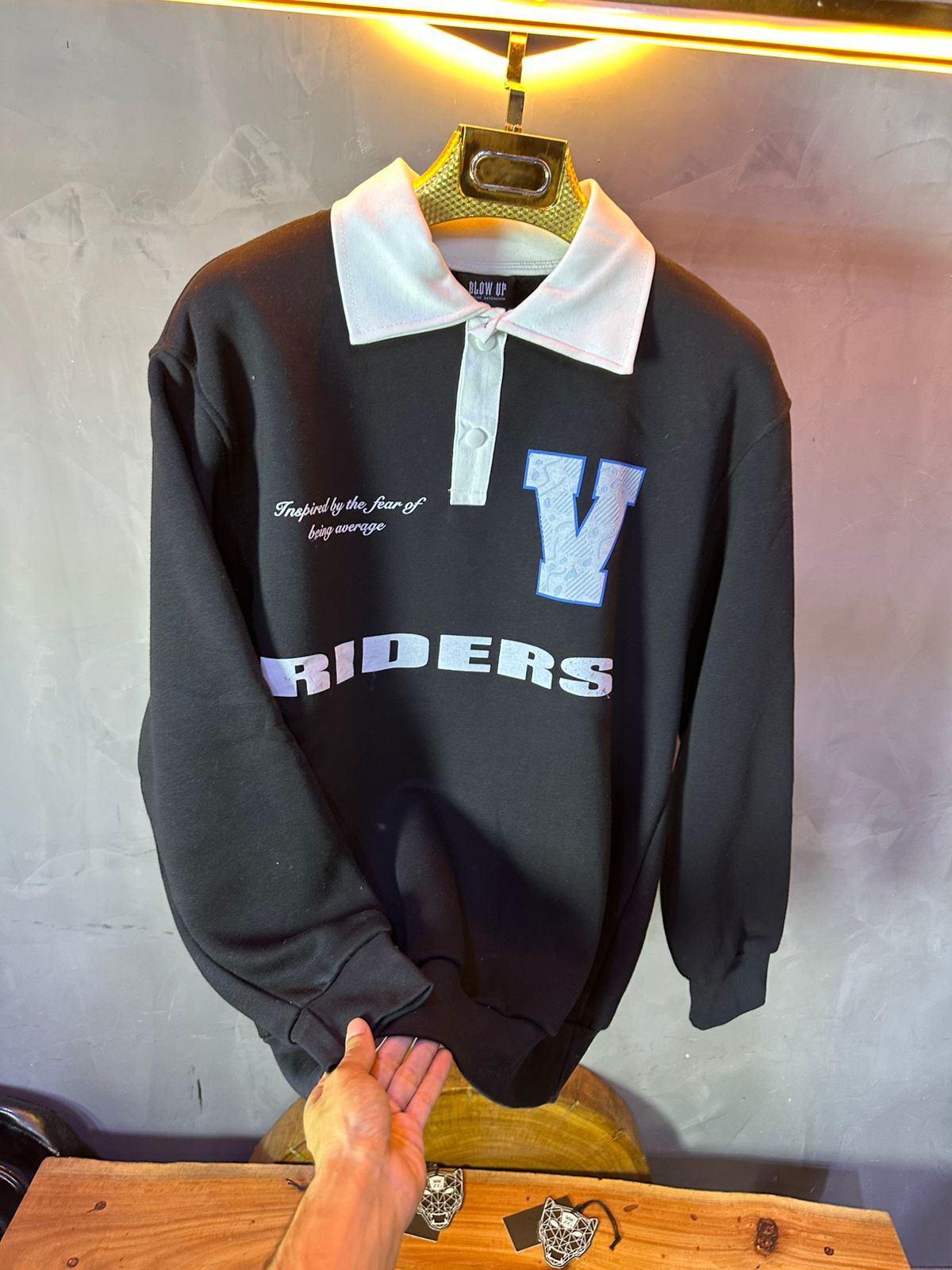 SWEAT BLOW UP BLACK H53