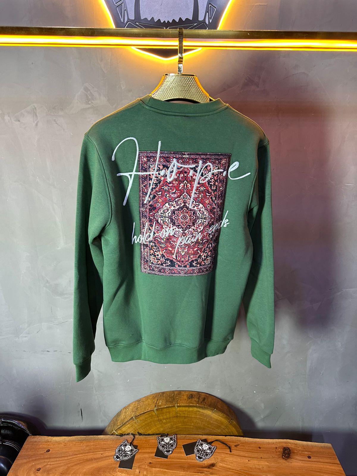 SWEAT SAW REGULAR SİZE GREEN 4677