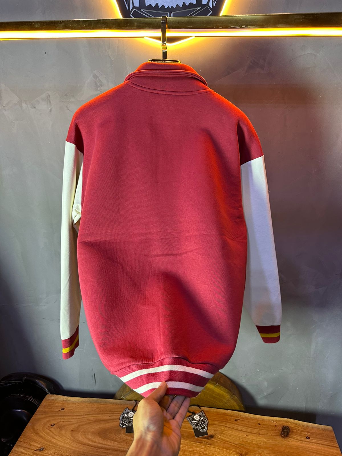 JACKET OVERSIZE RED 5713