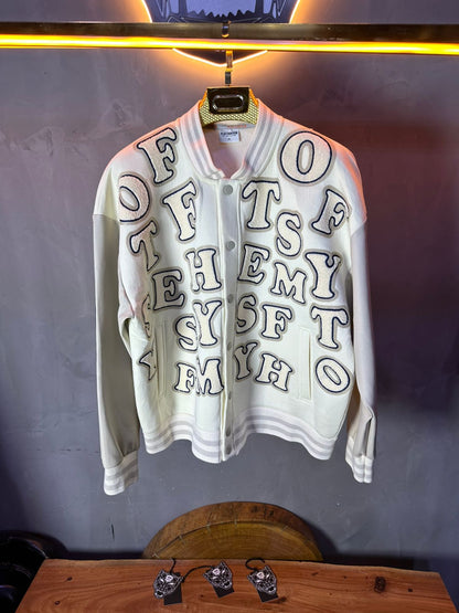 JACKET OVERSIZE WHITE 5706