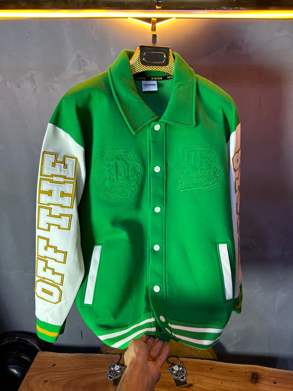 JACKET OVERSIZE GREEN 5713