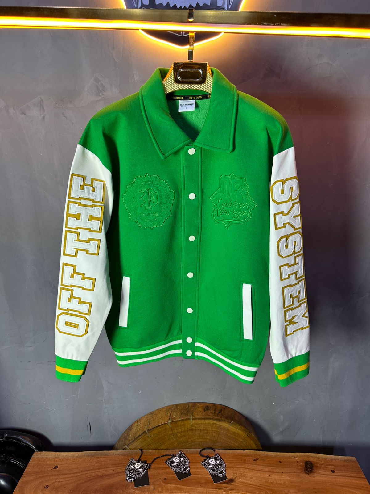 JACKET OVERSIZE GREEN 5713