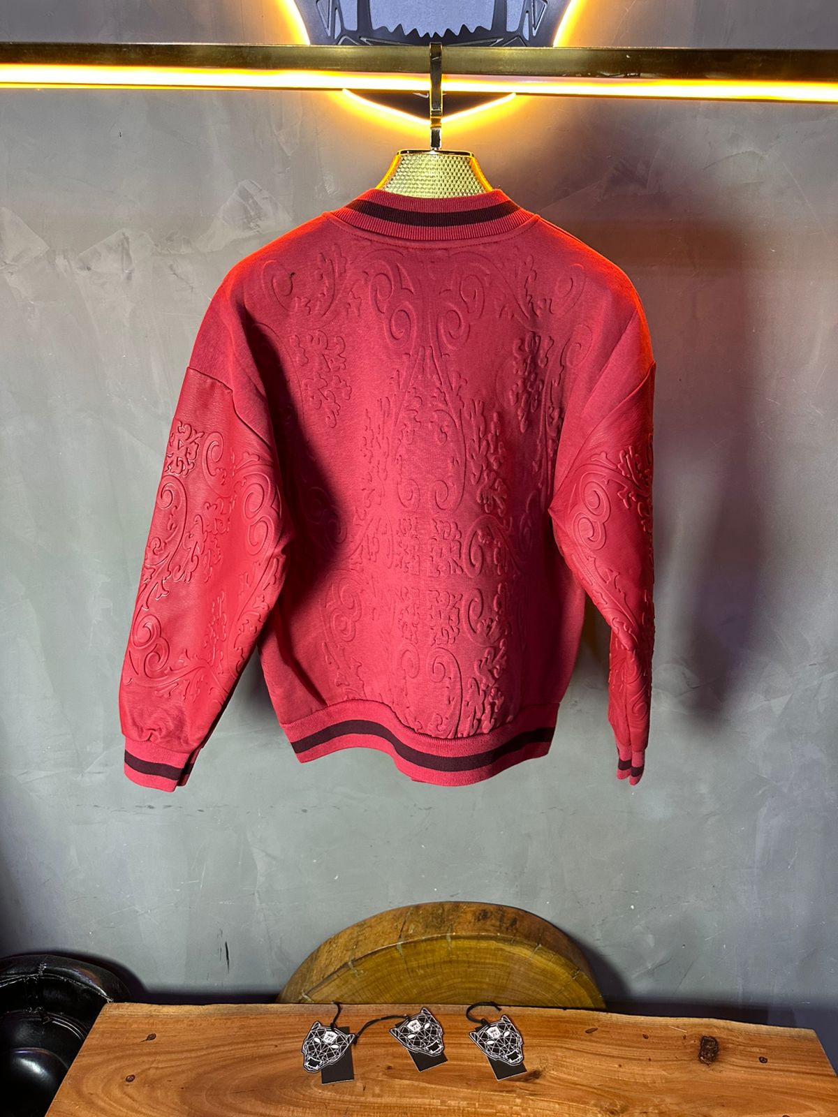 JACKET OVERSIZE RED 5709