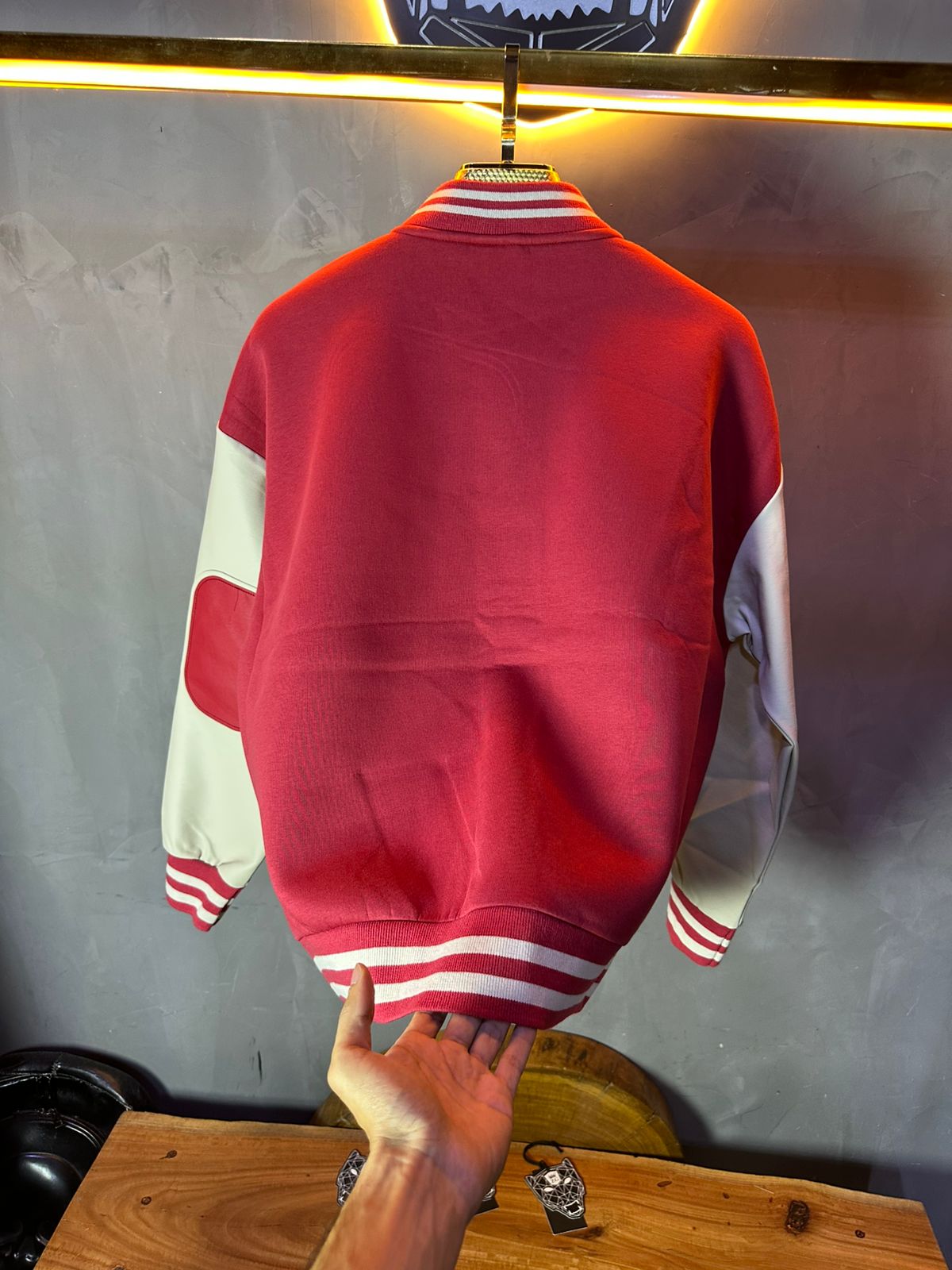 JACKET OVERSIZE RED 5706