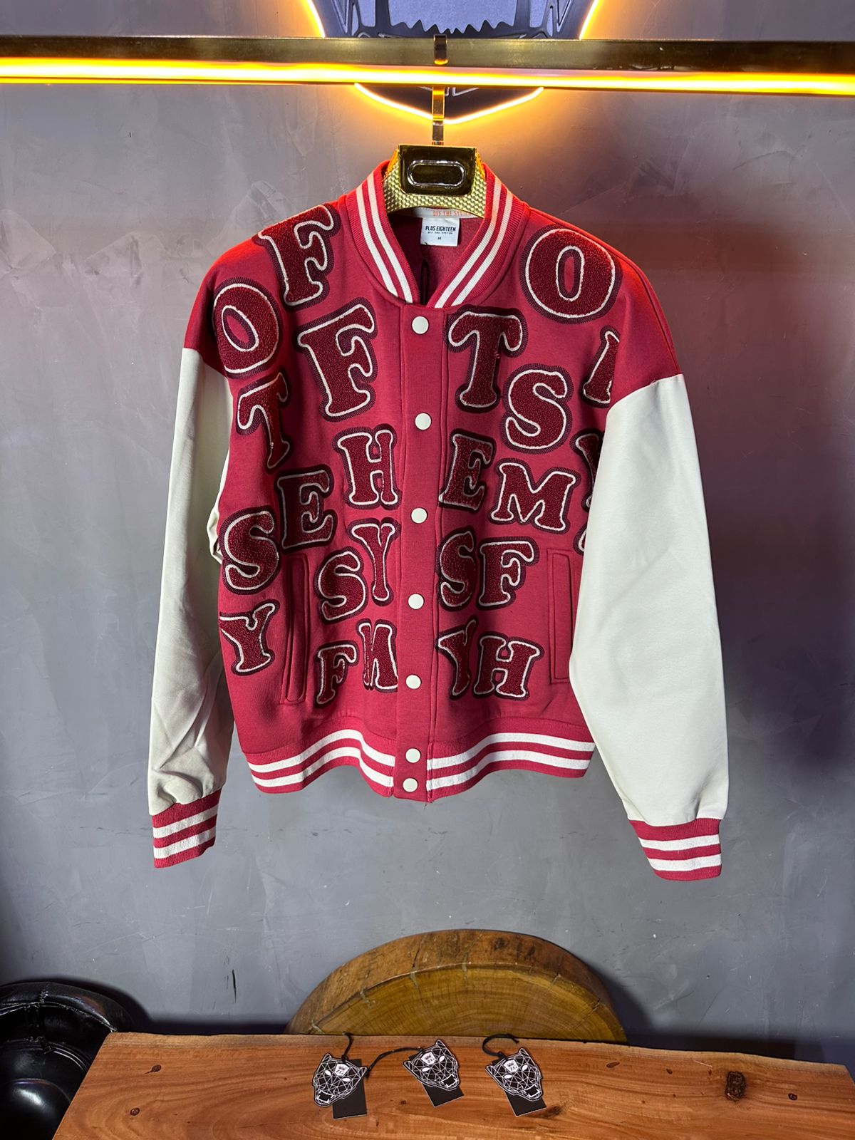 JACKET OVERSIZE RED 5706