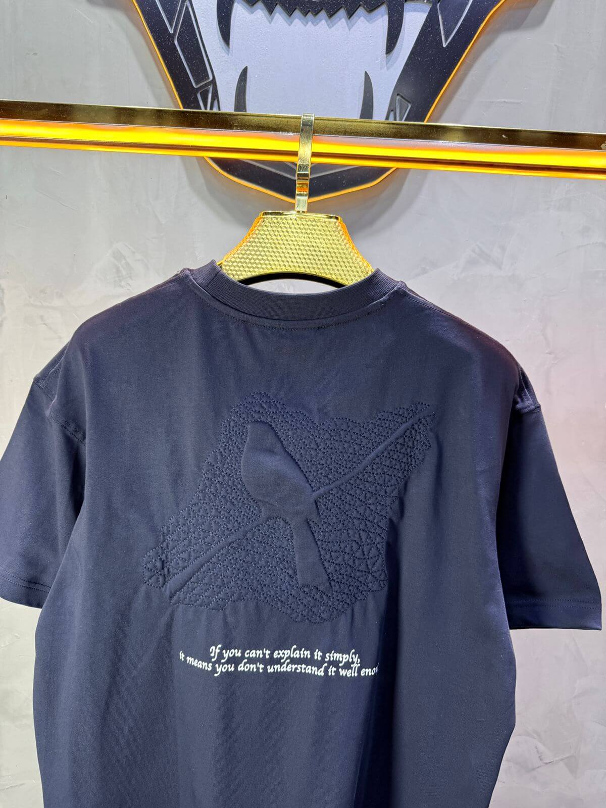T-Shirt Oversize Navy Blue Urbanity 5128