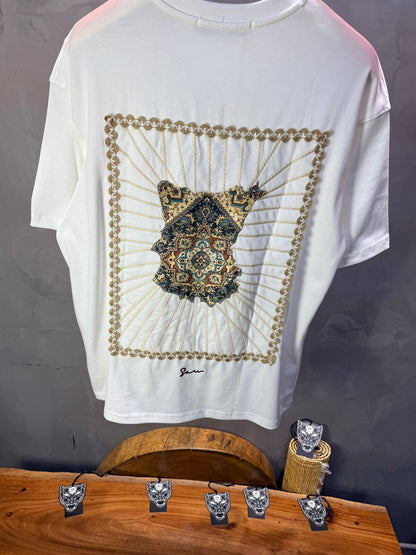 T-Shirt Oversize Blanc 5063