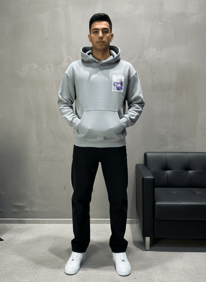 HOODIE GRIS ALGERIA 7858 - ZG PREMIUM