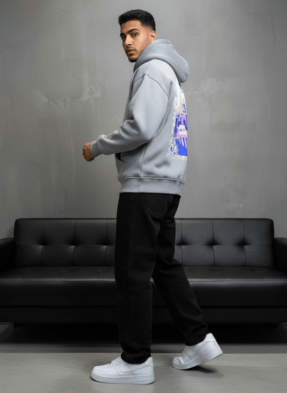 HOODIE GRIS ALGERIA 7858 - ZG PREMIUM
