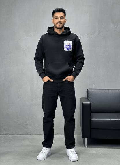 HOODIE NOIR ALGERIA 7858 - ZG PREMIUM