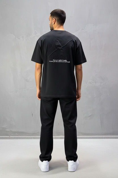 T-Shirt Oversize Noir Urbanity 5128