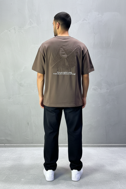 T-Shirt Oversize Brown Urbanity 5128