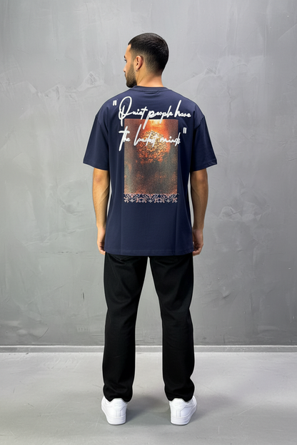 T-Shirt Oversize Navy Blue Urbanity 5116