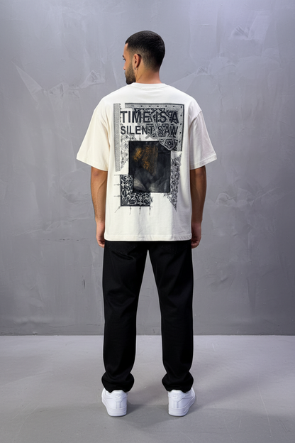 T-Shirt Oversize Beige Urbanity 5101
