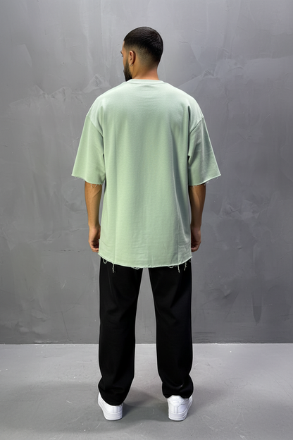 T-Shirt Oversize Mint – Tissu Épais  42