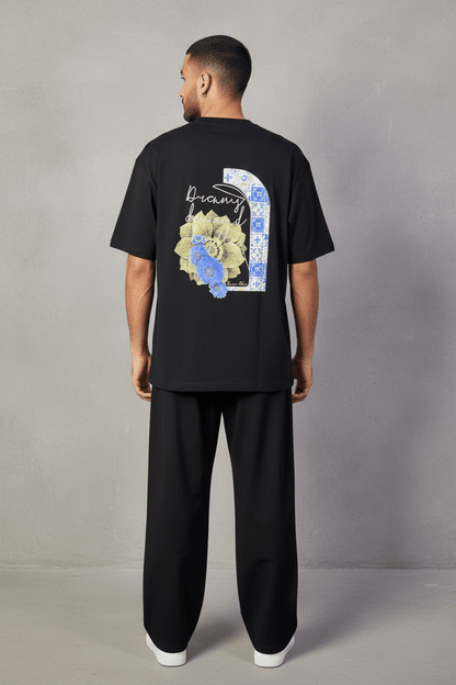 T-shirt Oversize noir – Dreamy Demand Hustler 5103 - ZG PREMIUM