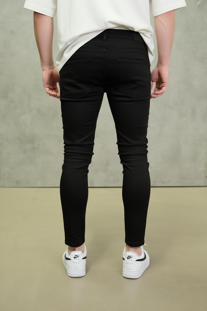 Jean Slim Noir Homme — Coupe Ajustée 524