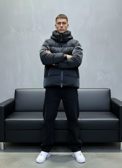 PUFFER JACKET BLACK 1021