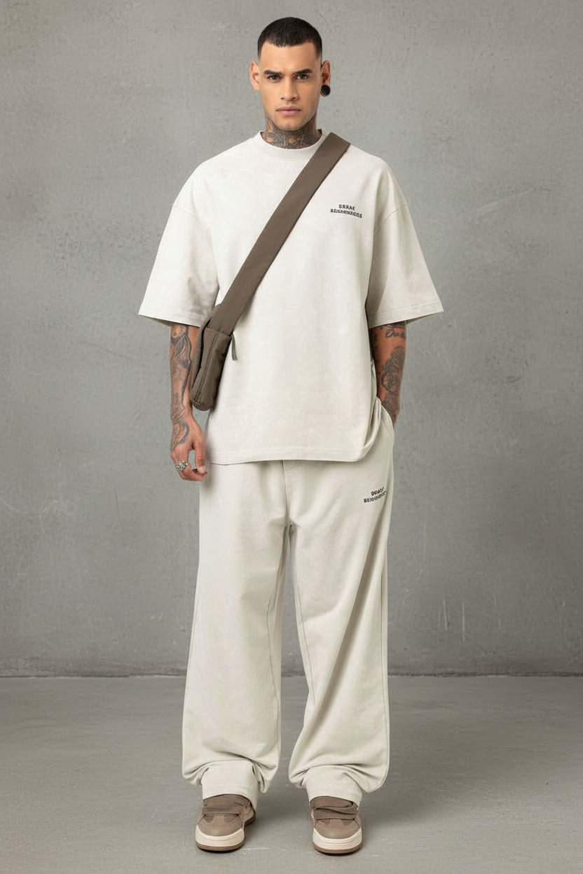 Ensemble Break Boundaries — E3L — Crème Washed 9001