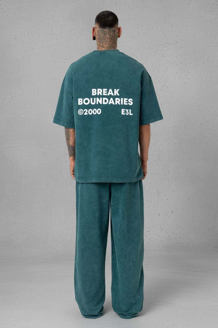 Ensemble Break Boundaries — E3L — Teal Washed 9001