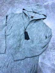 tricot homme gris T3528