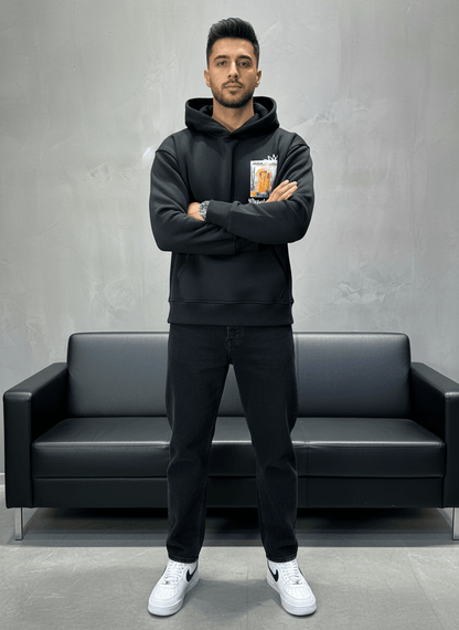 HOODIE CASABLANCA NOIR 7854 - ZG PREMIUM