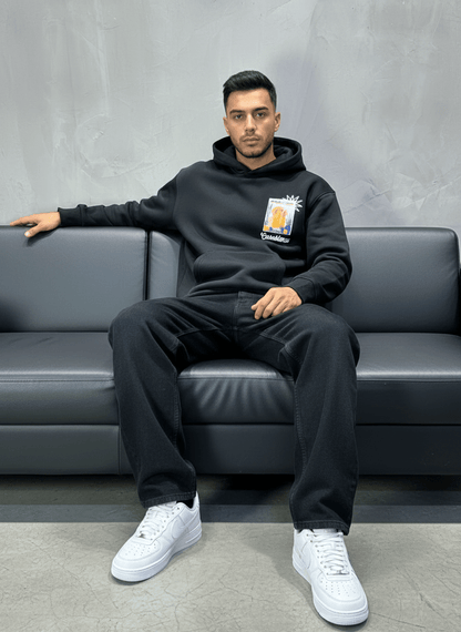 HOODIE CASABLANCA NOIR 7854 - ZG PREMIUM
