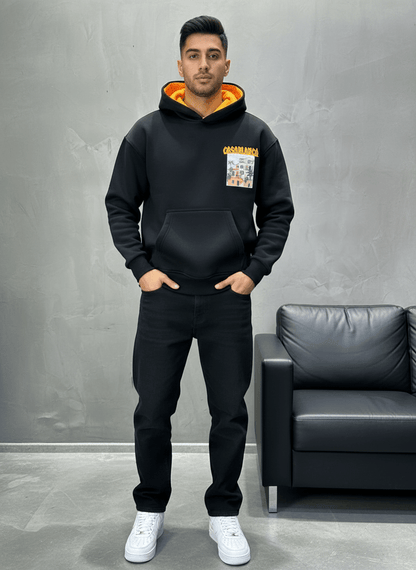 HOODIE CASABLANCA NOIR 7859 - ZG PREMIUM