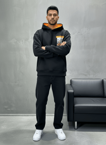 HOODIE CASABLANCA NOIR 7859 - ZG PREMIUM