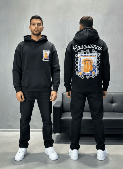 HOODIE CASABLANCA NOIR 7854 - ZG PREMIUM